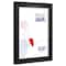 Frame USA Boardroom Black with Black Bead Single Image Picture Frame